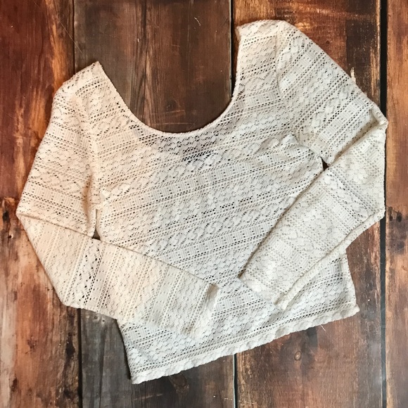 American Eagle Outfitters Tops - {AE crochet top}